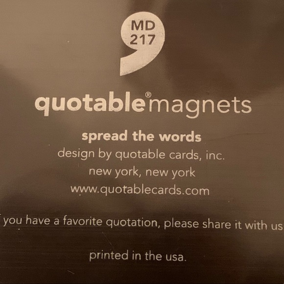 Inspirational Quotable square  Magnet Irish friendship quote square new in pkg - Picture 4 of 5